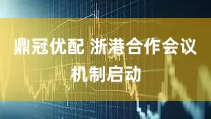 鼎冠优配 浙港合作会议机制启动
